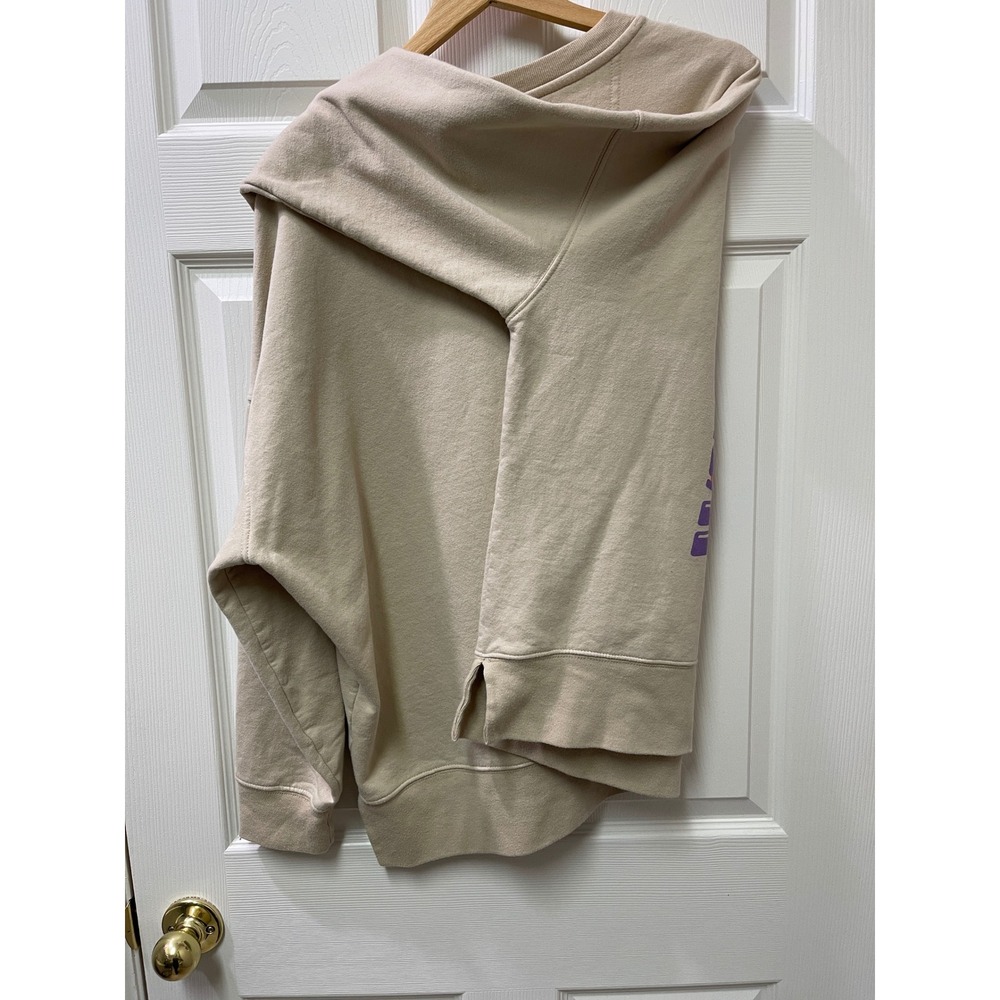 Whitney Houston Sweatshirt XL Graphic Crewneck Oversized Beige - Picture 5 of 17